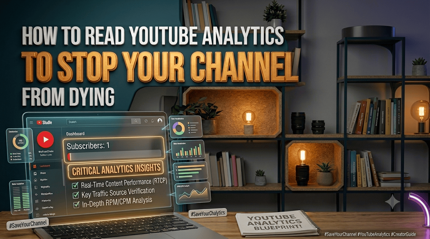 How to Read YouTube Analytics to Stop Your Channel From Dying