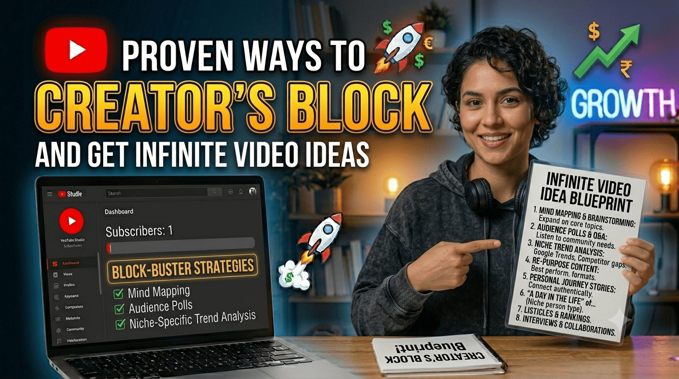 Proven Ways to Overcome Creator's Block and Get Infinite Video Ideas