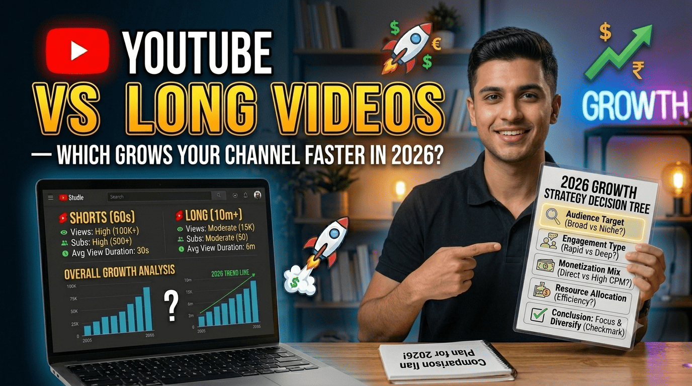 YouTube Shorts vs Long Videos 